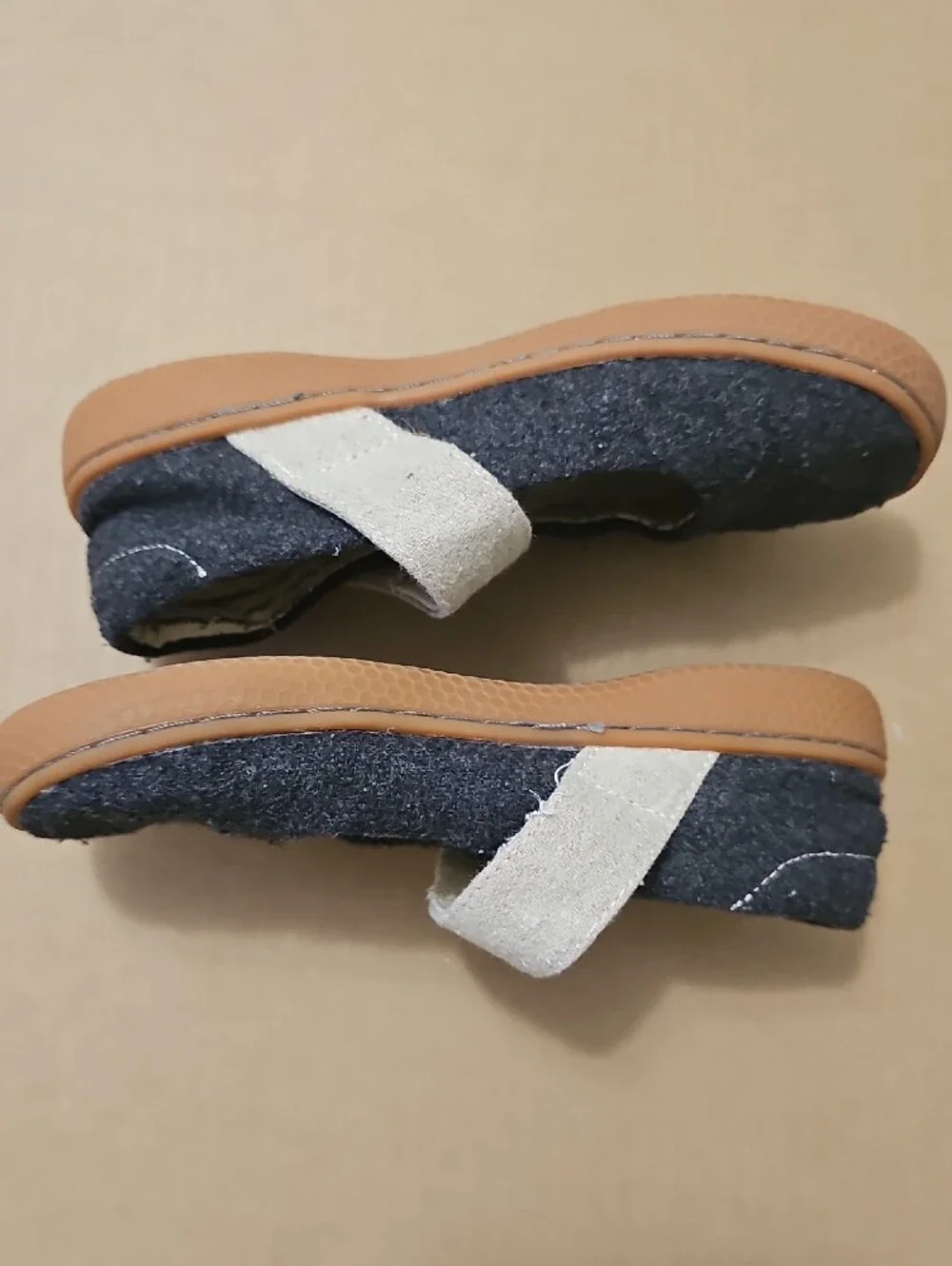 Livie & Luca Navy Mary Jane with Cream Strap and Tan Sole